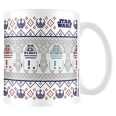 Bild av Star Wars Pyramid International (R2D2 Christmas)&quot; officiell låda keramisk kaffe/tekopp, flerfärgad, 315 ml