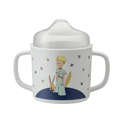 Bild av Le Petit Prince 2 år halkfri mugg med avtagbar pip MELAMIN 160 ml