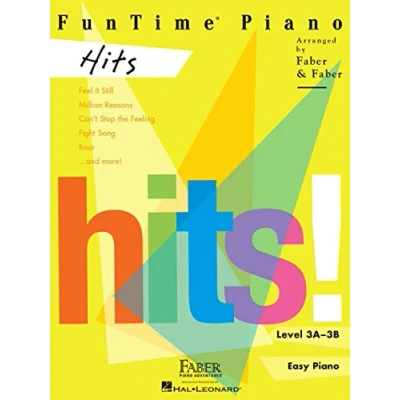 Bild av Nancy faber : funtime piano hits level 3a 3b