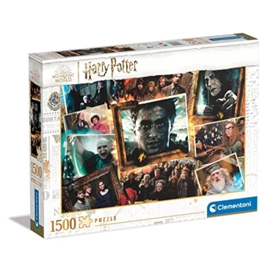 Bild av Clementoni 31697 Pussel Harry Potter 1500 Bitar, 10 99 år, för vuxna