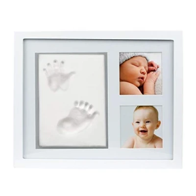 Bild av Pearhead Babyprints minnesram för 2 foton och hand fotspår