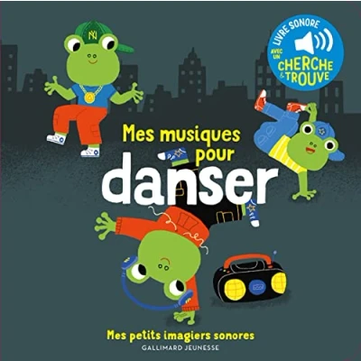Bild av Mes musiques pour danser: Avec un cherche &amp; trouve
