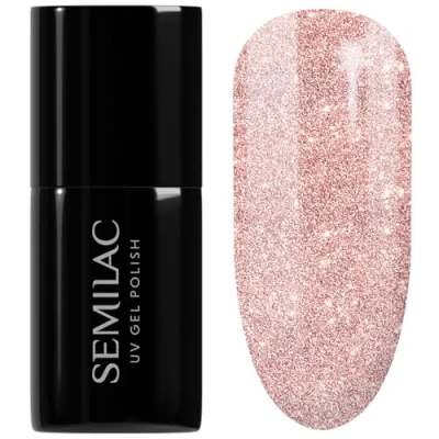 Bild av Semilac Nagellack semi permanent gel UV 179 Midnight Samba 7ml