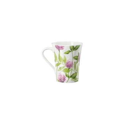 Bild av Hutschenreuther Nora Wild Flowers Klee mugg konisk Ø 8,8 cm h 11,5 0,400 l, benporslin, flerfärgad
