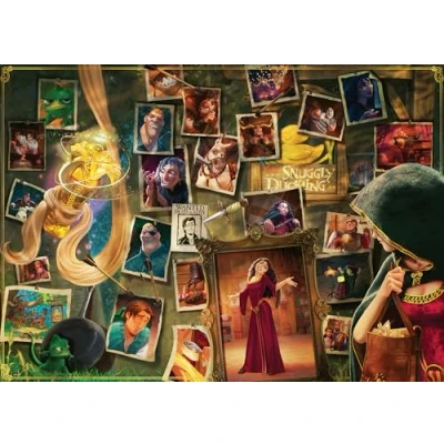 Bild av Ravensburger 12000395 Villainous: Mother Gothel pussel 1 000 bitar för vuxna och pojkar från 14 år, Disney pussel, present
