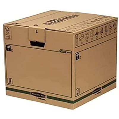 Bild av BANKERS BOX 6205301 Flyttkartong, 5 Stycken, Brun