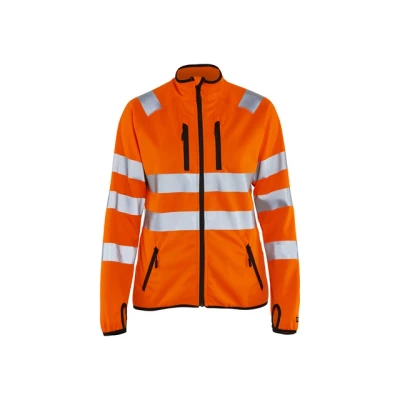 Bild av VARSELJACKA 4926 2512 SOFTSHELL DAM VARSELGUL XS Beijerbygg Byggmaterial