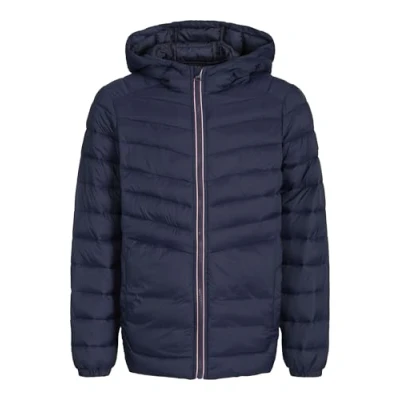 Bild av JACK &amp; JONES Pojke, quiltad jacka, junior, marinblå blazer, 140