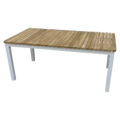 Bild av Venture Design, Brasilia soffbord Vit/Teak