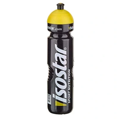 Bild av Isostar Sports vattenflaska 1 000 ml BPA fri för löpning, cykling, gym, vandring praktisk och läcksäker tryck dragstängning