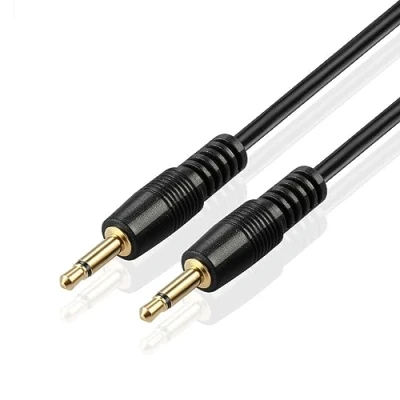 Bild av TNP 3,5 mm mono kabel (15 fot) 12 V trigger, IR infraröd sensor mottagare förlängningsförlängare, 1/8 tum TS monaural mini ljud plugg kontakt hane till sladd