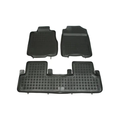 Bild av REZAW PLAST 200916 Ensemble de tapis sol Caoutchouc avant et arrière 3 noir Sur mesure HONDA: CR V 4