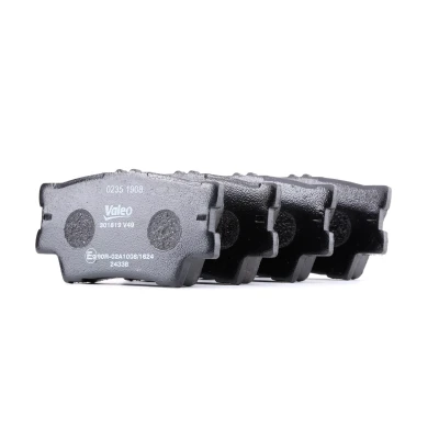 Bild av VALEO 301819 Jeu de plaquettes frein FIRST Essieu arrière contact signal d&#039;usure exclu sans tôle anti bruit TOYOTA: RAV4 III SUV, IV SUV