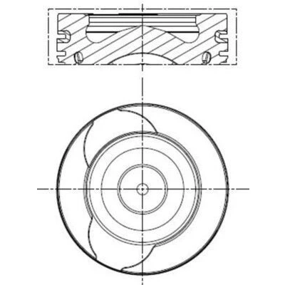 Bild av Kolv Mahle 021 PI 00128 002