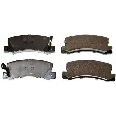 Bild av DENCKERMANN B111208 Jeu de plaquettes frein Essieu arrière avec indicateur d&#039;usure TOYOTA: Avensis I Liftback, Break, Berline