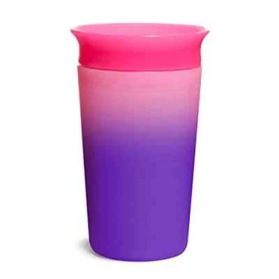 Bild av Munchkin Miracle® 360 färgförändrande pipmugg, 266 ml (9 oz), rosa