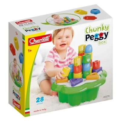 Bild av Quercetti Chunky Peggy plugg plug in spel