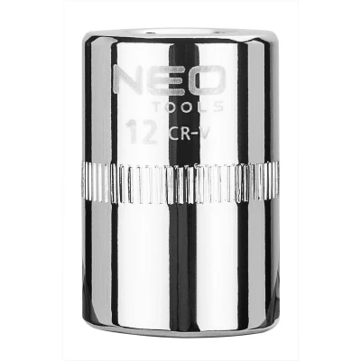 Bild av NEO TOOLS 08 230 Clé à douille 1/4 3124 12 mm Acier chrome vanadium SuperLock