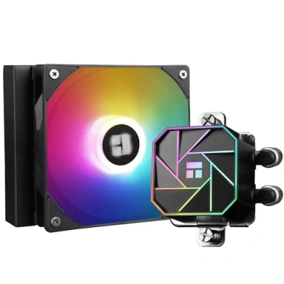 Bild av Thermalright AQUA ELITE 120 V3 Aio CPU kylare, rader vätskekylning, för Intel LGA1155/1200/2011/1700, AMD:AM4/AM5, PC kylare