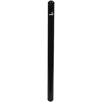 Bild av Securit® Smoker Pole i rustfrit stål med sort finish ekskl. fod