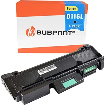 Bild av Bubprint D116 tonerkassett kompatibel som ersättning för Toner Samsung MLT D116L Xpress M2835dw M2675FN M2675F M2825DW M2825ND M2825 M2875FW M2875 M2885FW M2885 svart