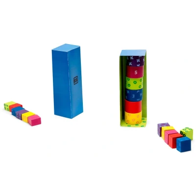 Bild av BS Toys Secret Tower Klossar för barn, Storlek: One Size, Multi coloured