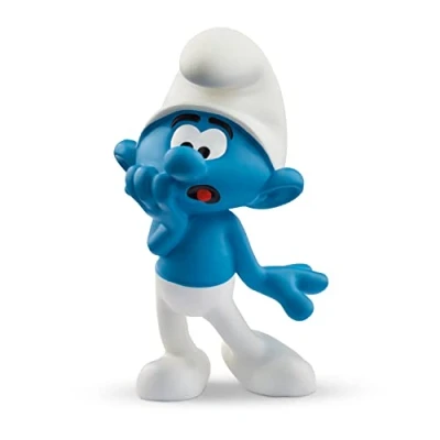 Bild av schleich the Smurfs Räddsmurfen, från 3 år, 20840 Leksaksfiguren, x 5 cm
