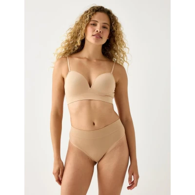 Bild av Lindex Seamless Push upbh, Storlek: 36/38, Beige