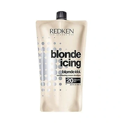 Bild av Redken Blonde Idol Icing Hårfärgningsmedelsutvecklare 6% 20vol 1000 ml