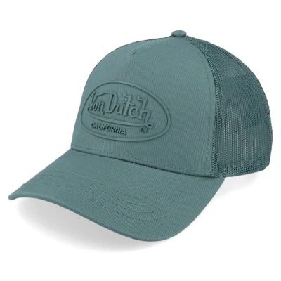 Bild av Von Dutch Basebollkeps med nät för vuxna gummitryck logga, Emeuraude, One size