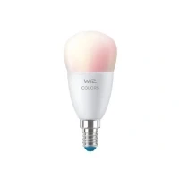 Bild av WiZ Color/RGB Smart LED belysning (WiFi och Bluetooth), 40W, P45, E14, 2200 6500 Kelvin, Dimbar i kallvitt till varmvitt + 16 miljoner färger