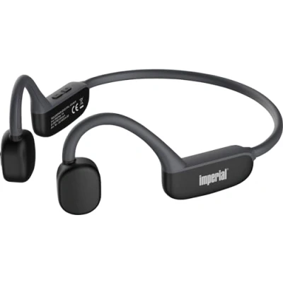 Bild av Imperial bluTC Active 2 benljudhörlurar (bona Conduction, Bluetooth 5.3, 32 GB minne, 11 timmars speltid, svettbeständiga) svart