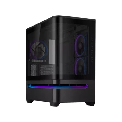 Bild av ASUS AP202 ARGB Black Chassi Miditower Svart