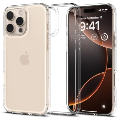 Bild av Spigen Ultra Hybrid TPU Back Cover Transparent Apple iPhone 16 Pro Max