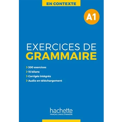 Bild av En Contexte Exercices de grammaire + audio MP3 corrigés (A1): A1: Vol. 1