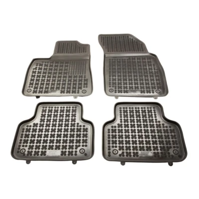 Bild av REZAW PLAST 200318 Ensemble de tapis sol Caoutchouc avant et arrière 4 noir Sur mesure
