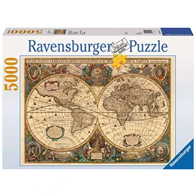 Bild av Puzzle Mapa swiata 5000