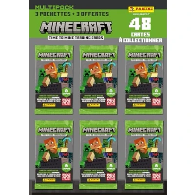 Bild av Panini Minecraft 2 Trading Cards Pack 3 inköpta fickor + gratis, 004311SPEF