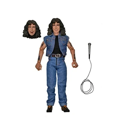 Bild av NECA AC DC Bon Scott Highway to Hell actionfigur samlarobjekt höjd 20 cm