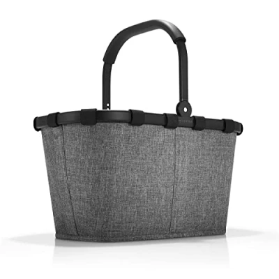 Bild av reisenthel carrybag Robust shoppingkorg med gott om förvaringsutrymme och praktisk innerficka, elegant vattenavvisande design, i silver Twist Silver, Unica, sport