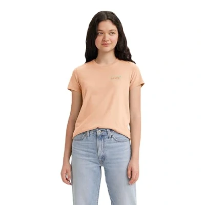 Bild av Levi&#039;s THE Perfect TEE Tshirt bas, Storlek: XXS, Pale peach