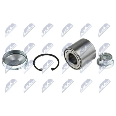 Bild av NTY KLT RE 040 Kit de roulements roue Essieu arrière, arrière gauche, droit, droit 55 RENAULT: SCENIC 3, MEGANE 4, 3