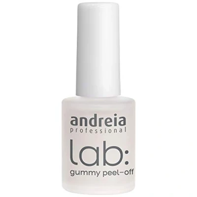 Bild av Andreia Professional Gummy Peel off LAB nagelbehandlingar baslack nagellacksbarriär och flytande nagelbandsskydd för nagelkonst skyddar huden 10,5 ml