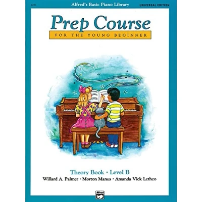 Bild av Alfred&#039;s basic piano library: prep course theory book level B piano: For the Young Beginner: BK