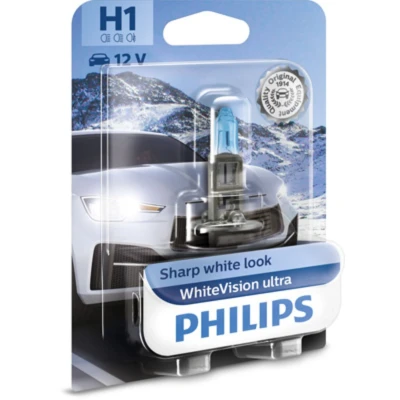 Bild av PHILIPS 12258WVUB1 Ampoule, projecteur longue portée H1 12V 55W Halogène CITROËN: C3 I 3/5 portes, C4 II 5 C5 3, RENAULT: CLIO ESPACE 4