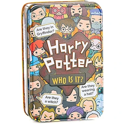 Bild av Harry Potter Vem är det gissa spel Officiellt licensierade varor, 32 kort, 72 karaktärer att Roligt trippelspel för vuxna, barn Paladone