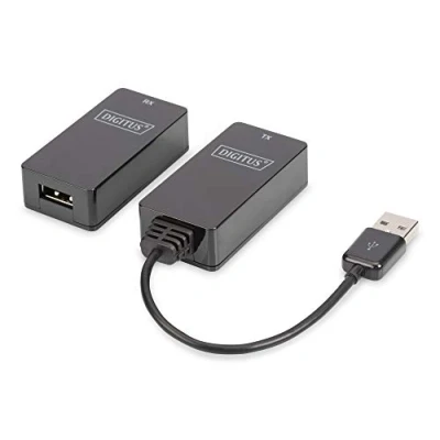 Bild av DIGITUS DA 70139 2 USB Extender USB1.1 up to 45 m / 150 ft for use with Cat5/5e/6 (UTP STP or SFT) cable