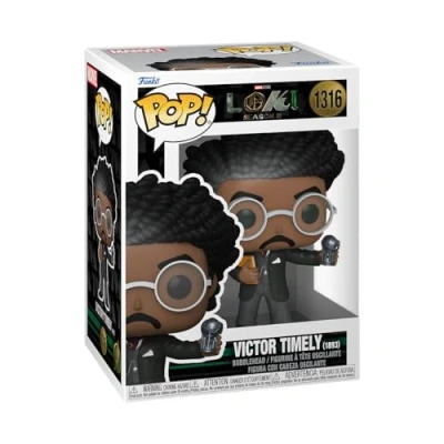 Bild av Funko POP! Marvel: Loki Victor Timely Samlarobjekt Vinylfigur Presentidé Officiell Merchandise Leksaker för barn och vuxna TV fans Modellfigur samlare utställning