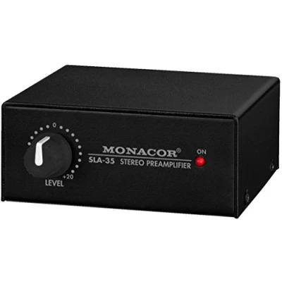 Bild av Monacor SLA 35, 0,03%, 83 dB, 35000 ohm (O), 1600 5 50000 Hz, RCA