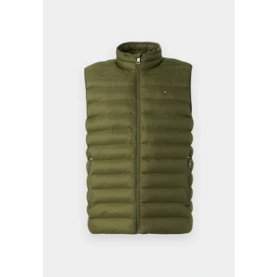 Bild av Tommy Hilfiger herr packbar återvunnen väst MW0MW37677 väst, grön, S, Grön (Huntsman Grön), S
